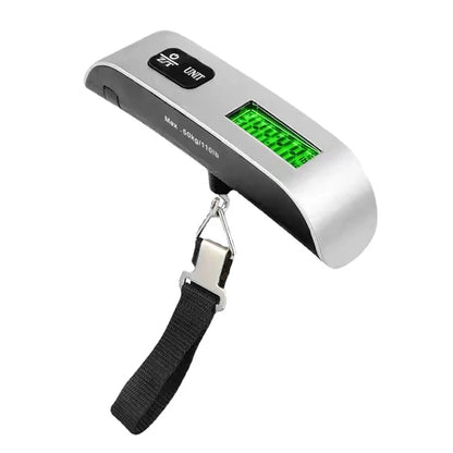 TravelEssens™ Digital LCD Display 110lb/50kg Electronic Luggage Suitcase Travel Scale Baggage Bag Weight Balance Portable Scale Tool