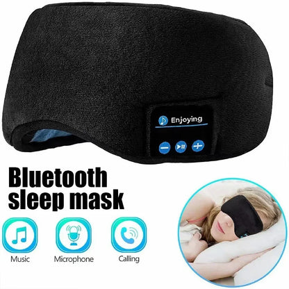 Bluetooth Sleeping Headphones Eye Mask Sleep Headphones  Bluetooth Headband Soft Elastic Comfortable Wireless Music Earphones