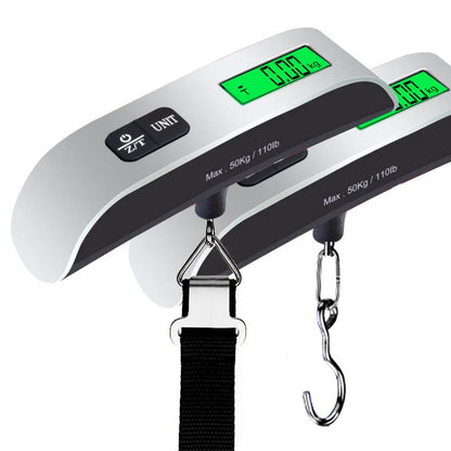 TravelEssens™ Digital LCD Display 110lb/50kg Electronic Luggage Suitcase Travel Scale Baggage Bag Weight Balance Portable Scale Tool