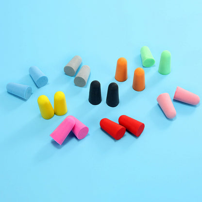 10 Pairs Comfort Soft Foam Ear Plugs Tapered Travel Sleep Noise Reduction Prevention Earplugs Sound Insulation Ear Protection